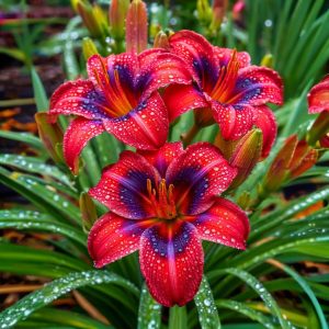 Лилейник Солар Вин купить по цене от 329р. в интернет-магазине «Посадика» с доставкой почтой в в Нязепетровске и по всей России – [изображение №1].