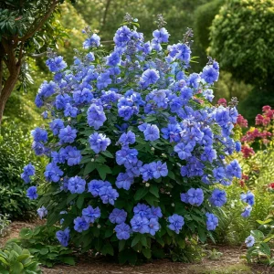 Гибискус Сансет Блоссом купить по цене от 248р. в интернет-магазине «Посадика» с доставкой почтой в в Нязепетровске и по всей России – [изображение №1].