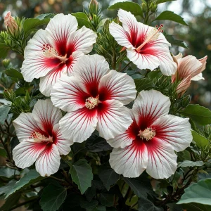 Гибискус Рэд Элеганс купить по цене от 380р. в интернет-магазине «Посадика» с доставкой почтой в в Нязепетровске и по всей России – [изображение №1].