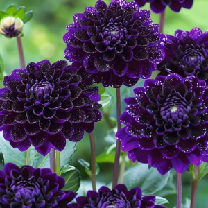 Георгин Анно Домини купить по цене от 255р. в интернет-магазине «Посадика» с доставкой почтой в в Нязепетровске и по всей России – [изображение №1].