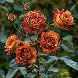 Роза плетистая Оранжевый Бриллиант купить по цене от 450р. в интернет-магазине «Посадика» с доставкой почтой в в Нязепетровске и по всей России – [изображение №1].