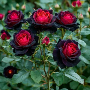 Роза Тень Феникса купить по цене от 402р. в интернет-магазине «Посадика» с доставкой почтой в в Нязепетровске и по всей России – [изображение №1].